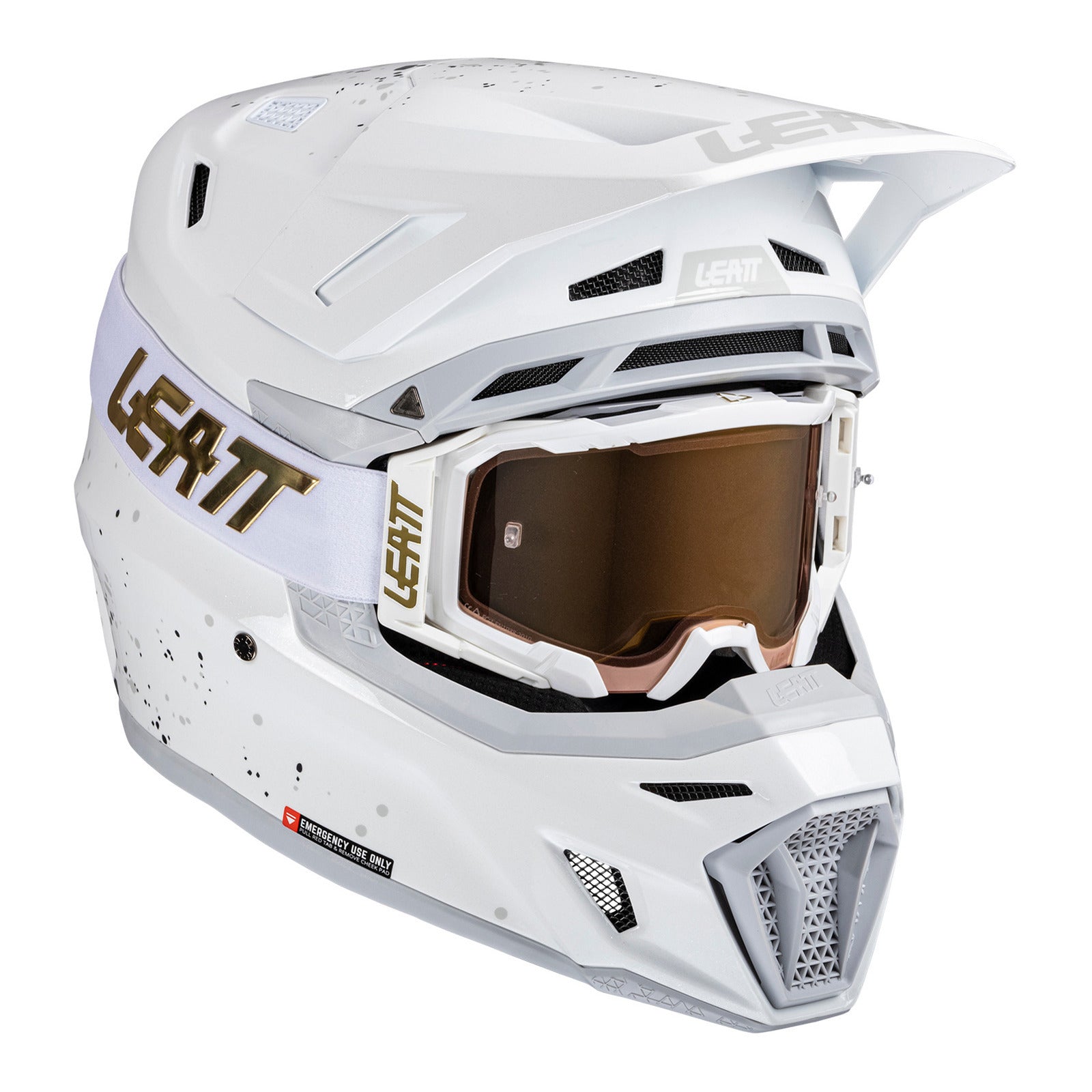 Leatt 2026 8.5 Helmet Kit - White – WhitesMoto