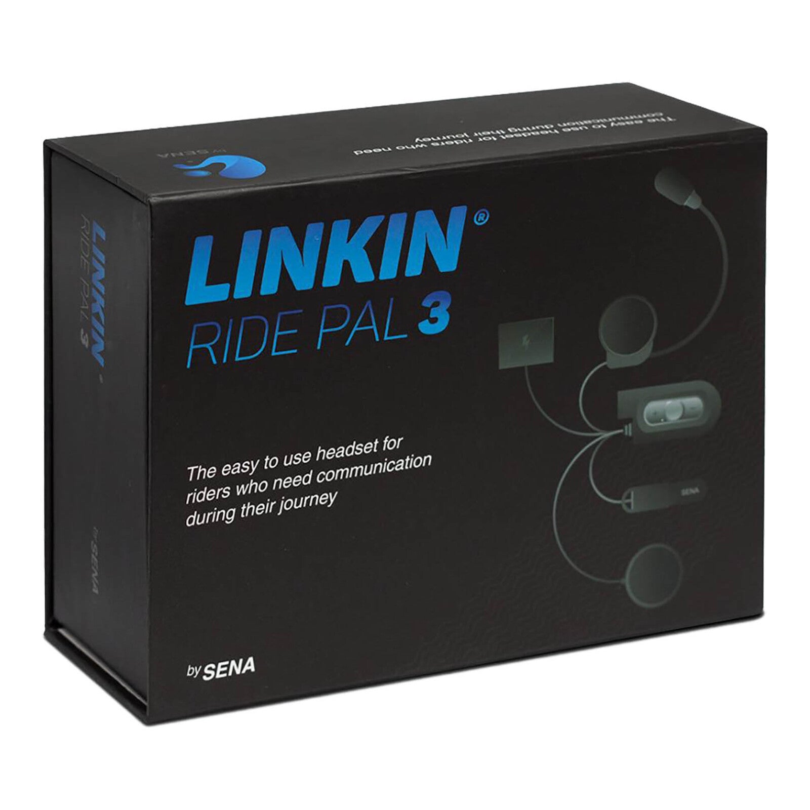 LS2 Linkin RidePal Bluetooth Intercom by Sena Single – WhitesMoto