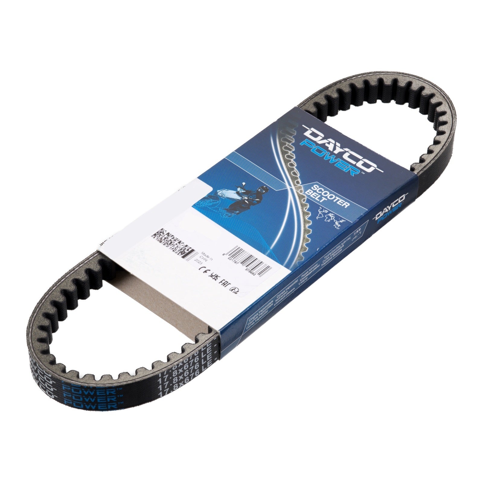 NABEKO Dayco CVT Scooter Drive Belt 22.5 x 814 8118K – WhitesMoto