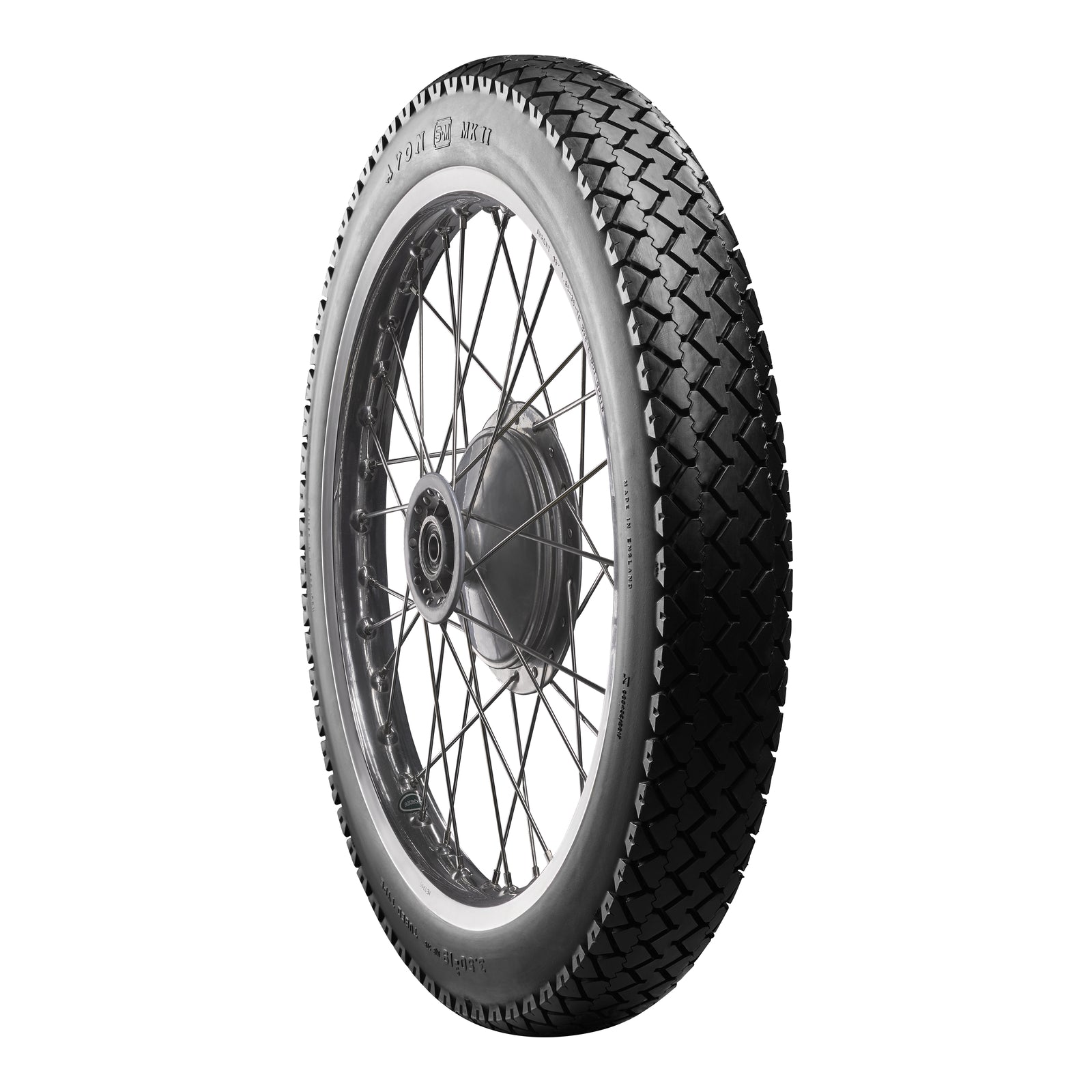 Avon Safety Mileage MKII 5.00-16 Front / Rear Tyre (69S Rating