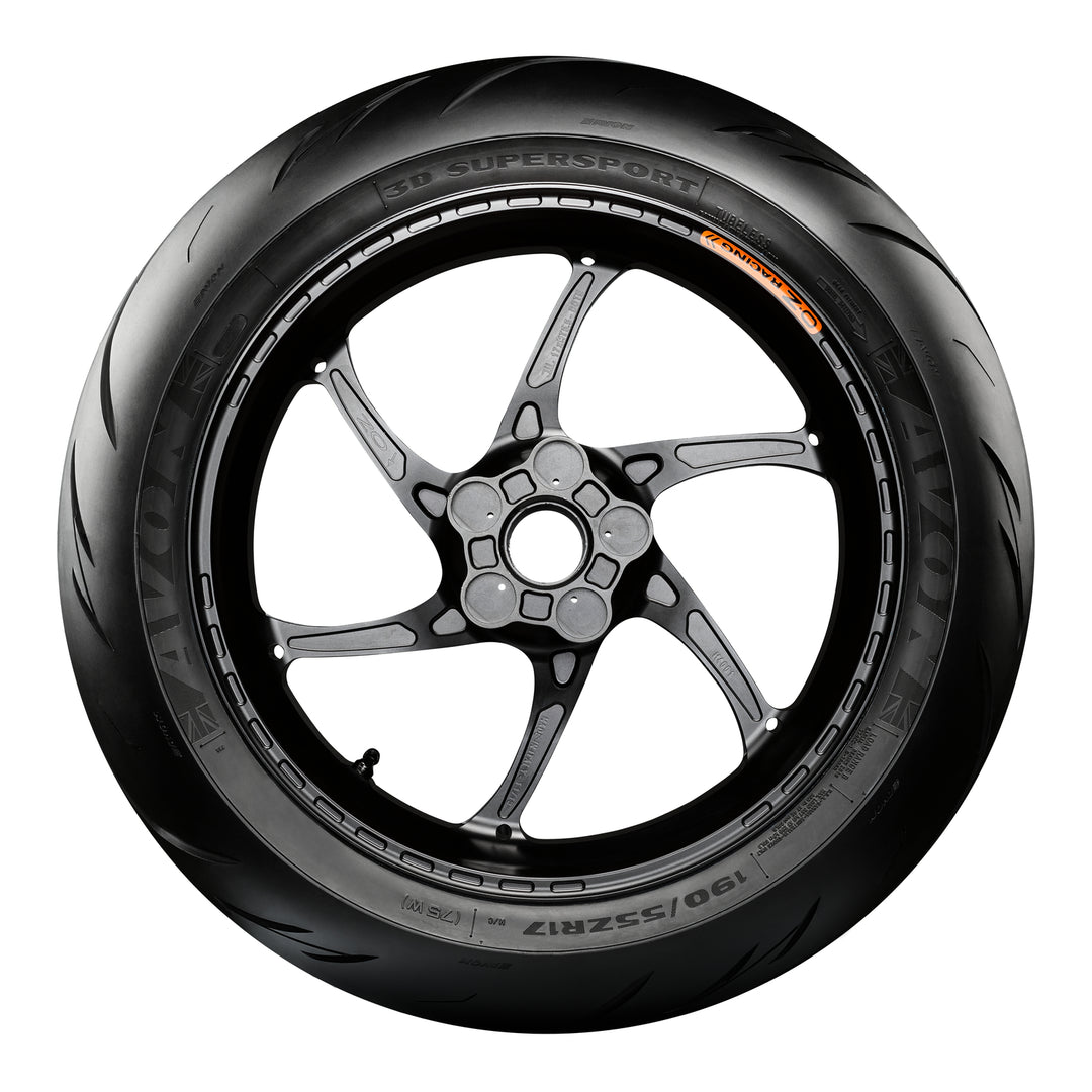 Avon 3D Supersport 180/60ZR17 Rear Tyre (75W Rating)