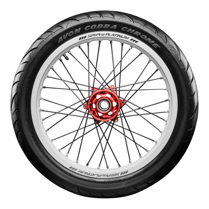 Avon Cobra Chrome 130/60B21 Front Tyre (63V Rating) AV91