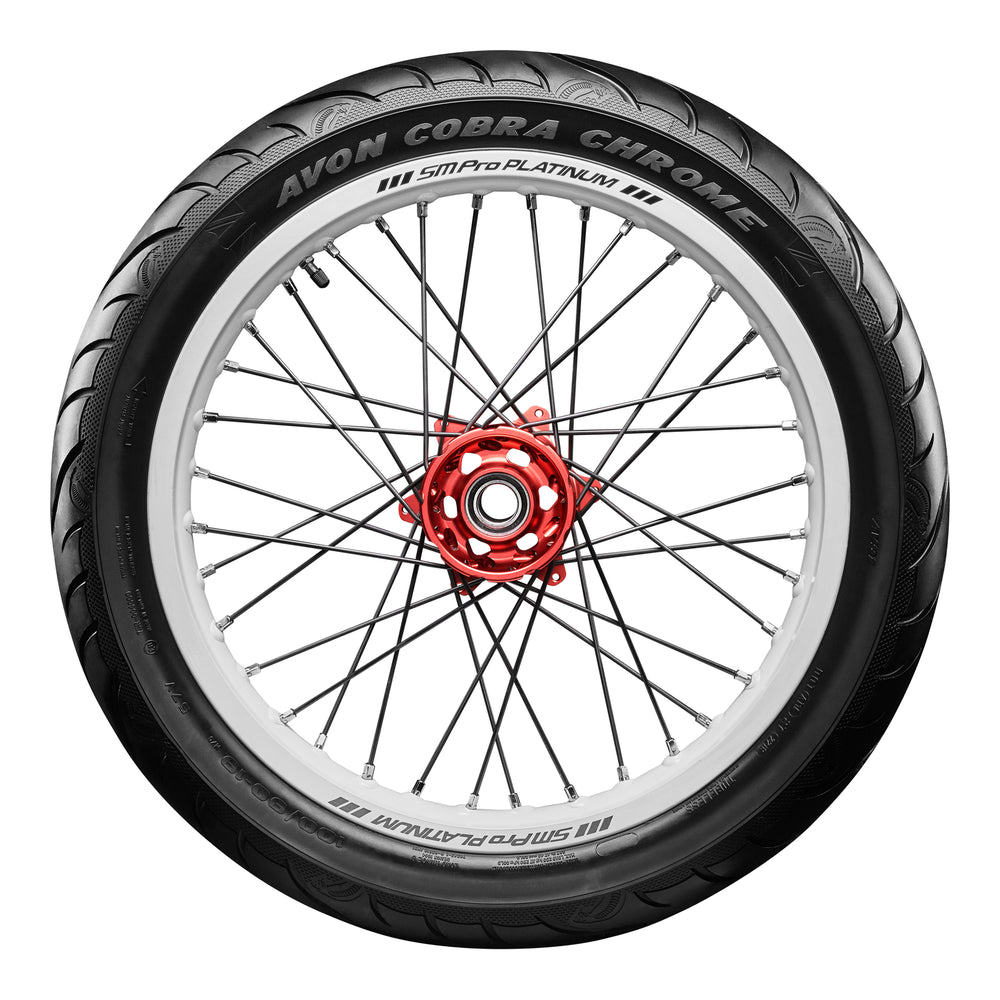 Avon Cobra Chrome MH90-21 (80/90-21) Front Tyre (56V Rating) AV91