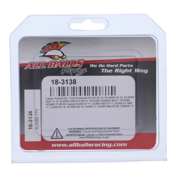 All Balls Racing Calliper Rebuild Kit (18-3138)