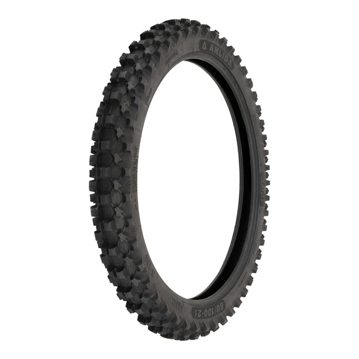 Anlida AM01 Tyre Set 80/100-21 Front & 100/100-18 Rear (NHS)