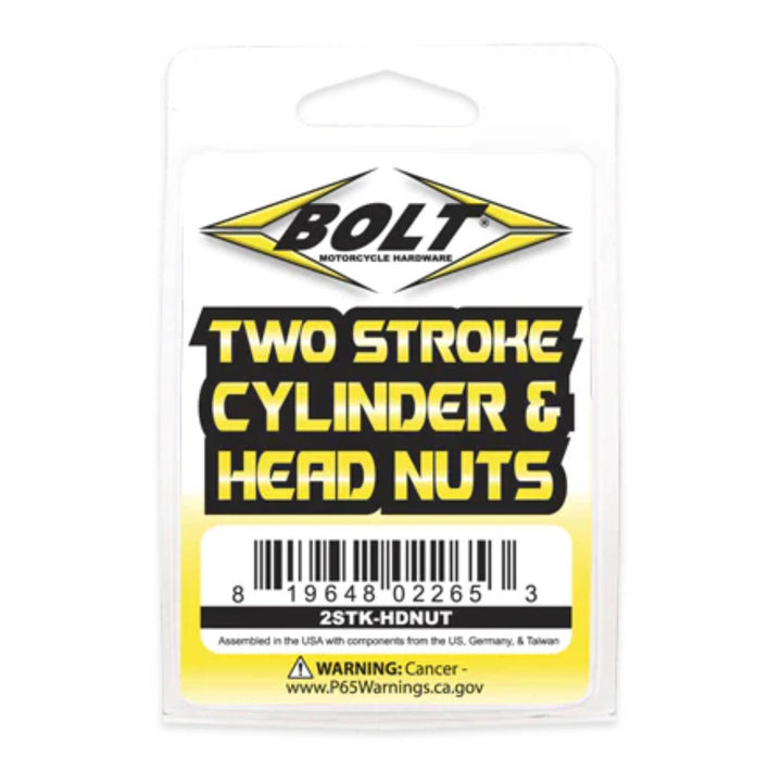 Bolt 2-Stroke Cylinder & Head Nuts