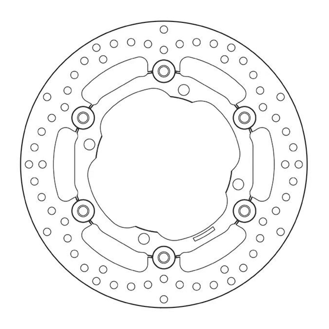 Brembo Prime Brake Disc Serie Oro Front 78B40812