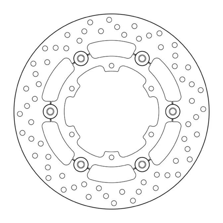 Brembo Prime Brake Disc Serie Oro Rear 78B40833