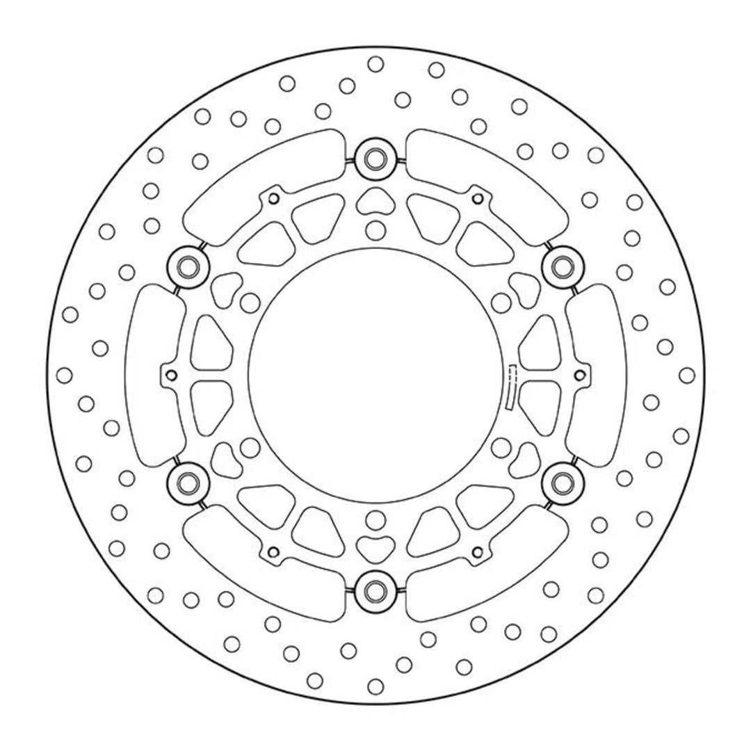 Brembo Prime Brake Disc Serie Oro Front 78B40846