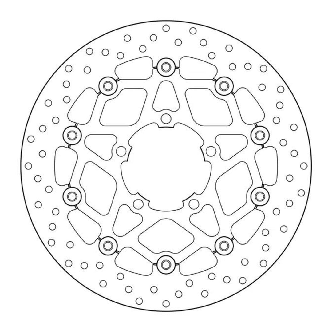 Brembo Prime Brake Disc Serie Oro Front 78B40859