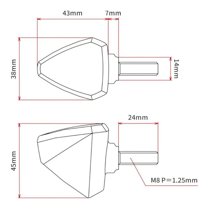 DRC 601 LED Flasher 12V - Orange (2 Pack)