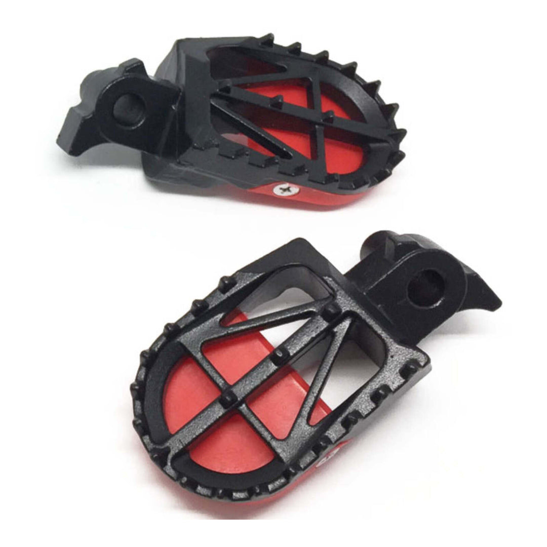 DRC Motard Chromoly Foot Pegs - Yamaha YZ125 / YZ250 ('99-) / YZ250F / WR250F /