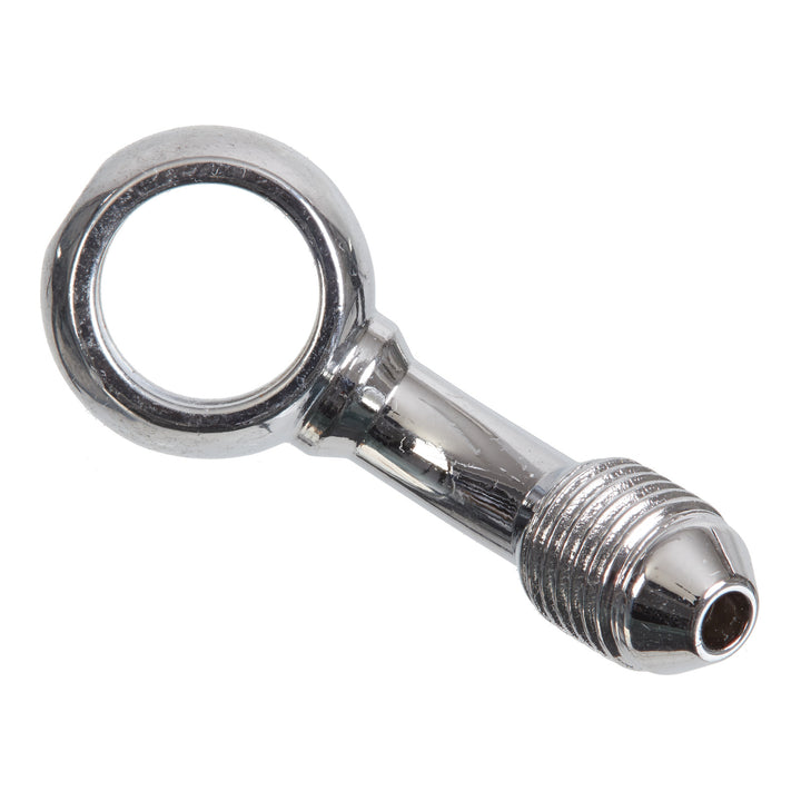 Whites Brake - 11mm (7/16) Banjo - 45° Chrome Steel