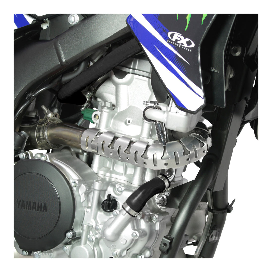 DRC 4-Stroke Universal Exhaust Pipe Guard - Titanium