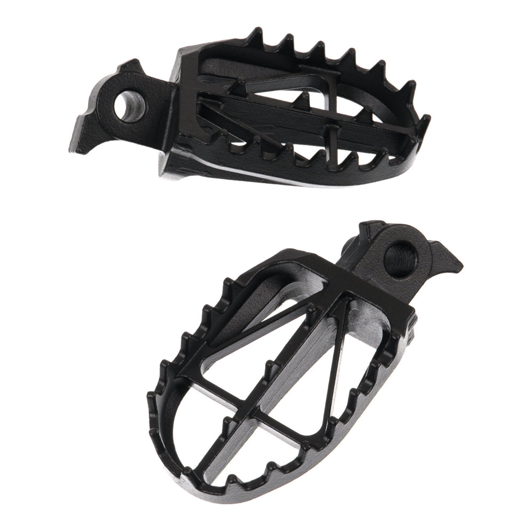 Zeta Wide Chromoly Ultra-Wide Foot Pegs - Yamaha YZ125 / YZ250 ('99-) / YZ250F /