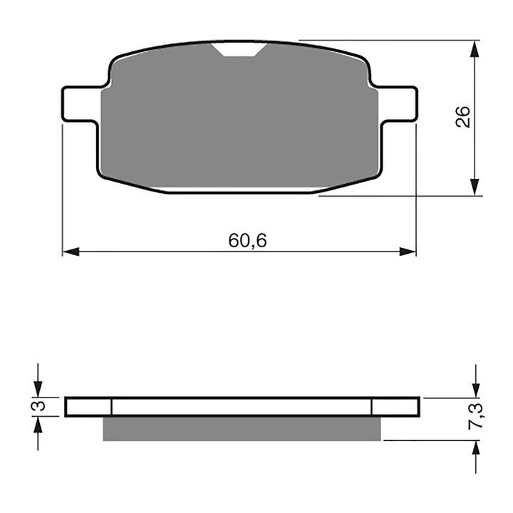 GOLDfren Brake Pads GF114 - K5