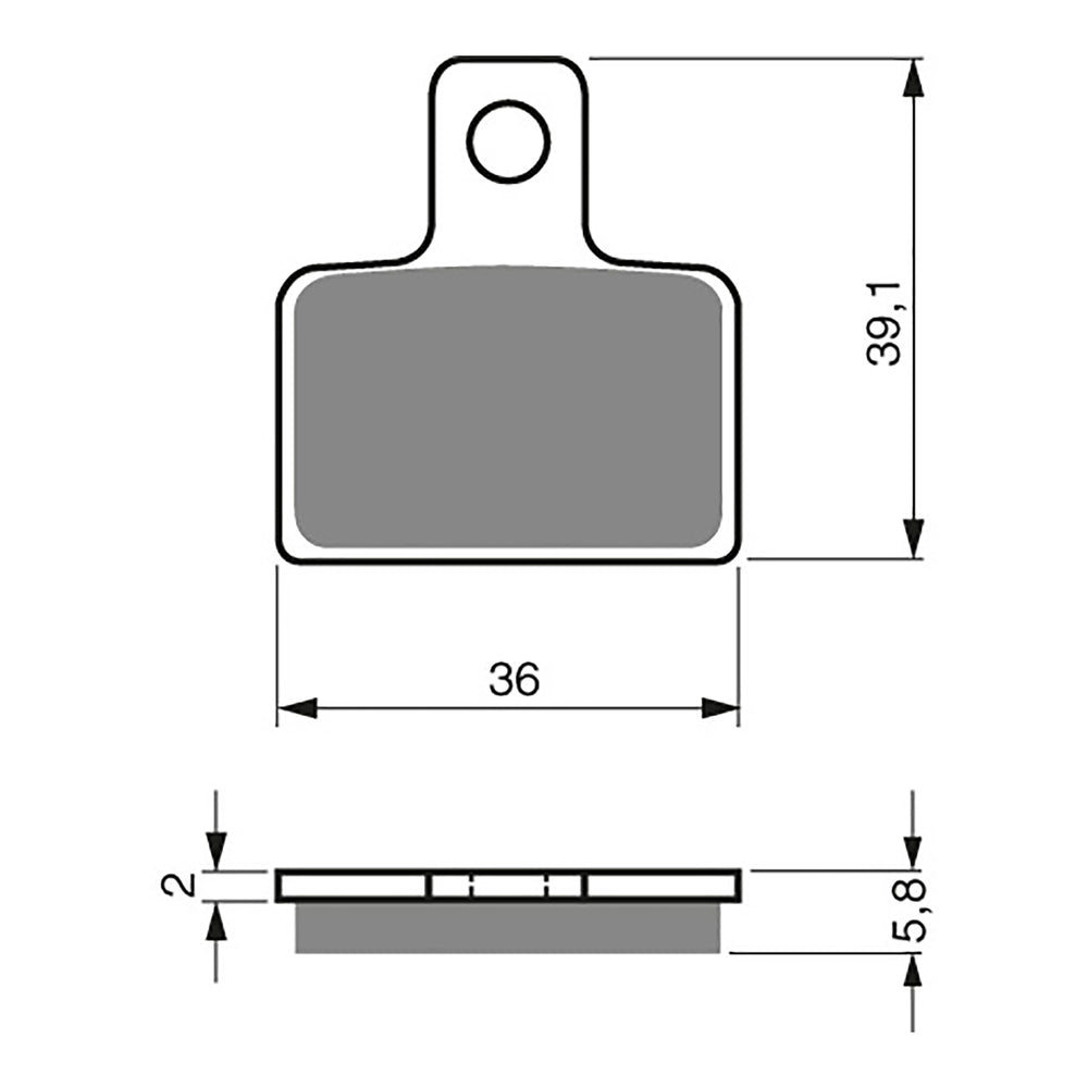 GOLDfren Brake Pads GF173 - K5