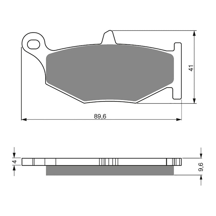 GOLDfren Brake Pads Sintered Sports GF241 - S3 ( PH364 )