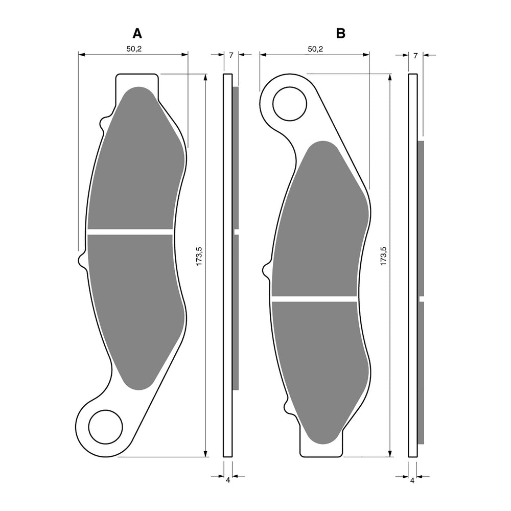 GOLDfren Brake Pads Sintered Sports GF352 - S3 ( P471 )