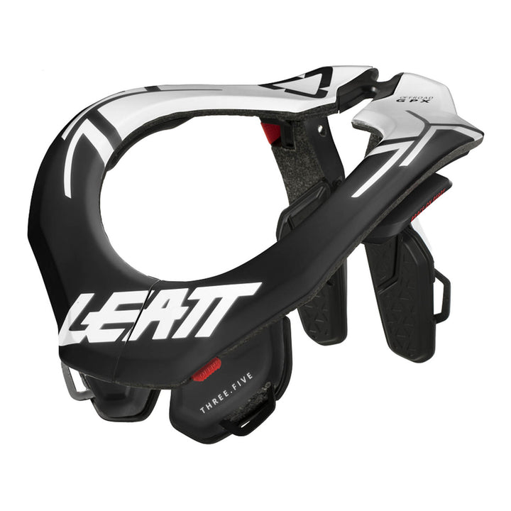 LEATT 3.5 NECK BRACE - BLACK / WHITE