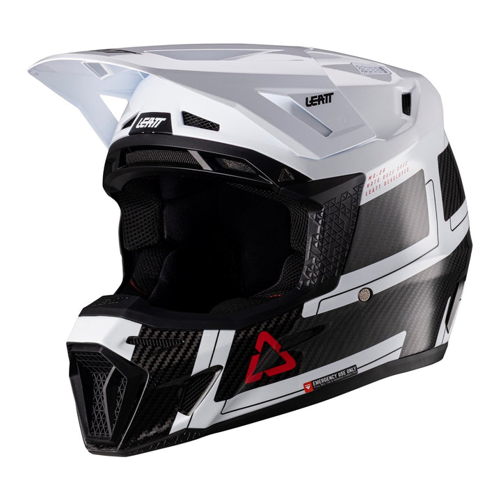 Leatt 2026 9.5 Helmet Kit - Carbon / White