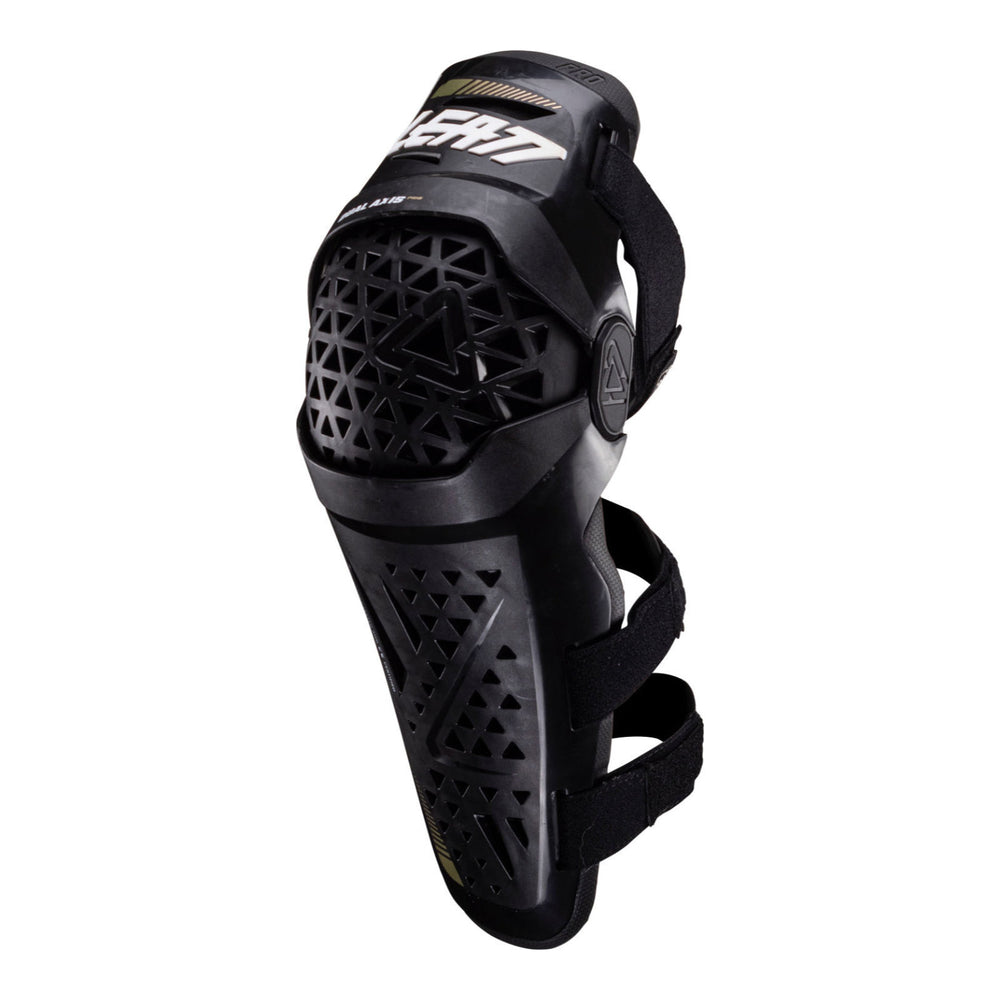 Leatt Dual Axis Pro Knee & Shin Guard- Black