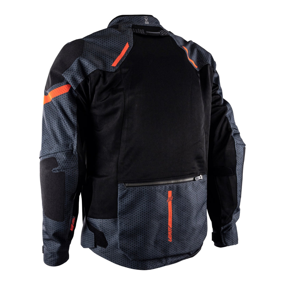 Leatt 4.5 ADV FlowTour Jacket (Short) - Iron Grey