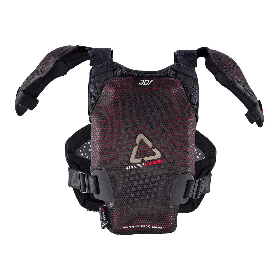Leatt 4.5 Hybrid Pro Junior Chest Protector - Black