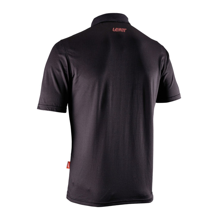 Leatt Team Polo Shirt (Short) - Black