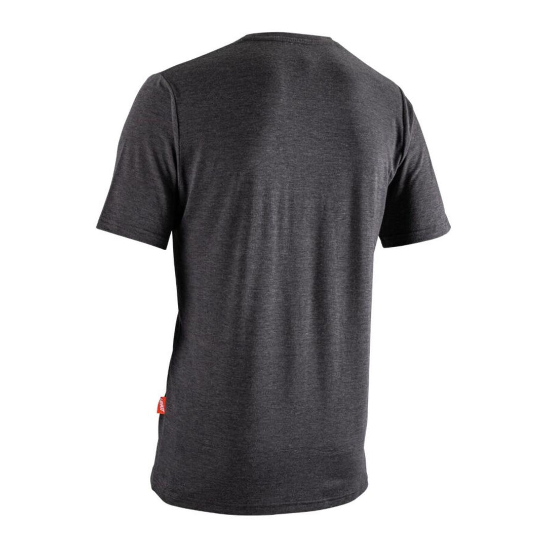 Leatt Tech T-Shirt - Ghost Black