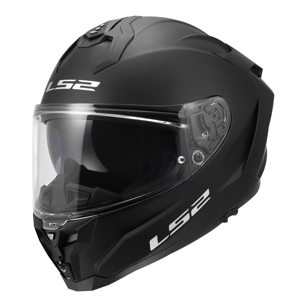 LS2 FF817 Challenger II Solid Helmet - Matte Black