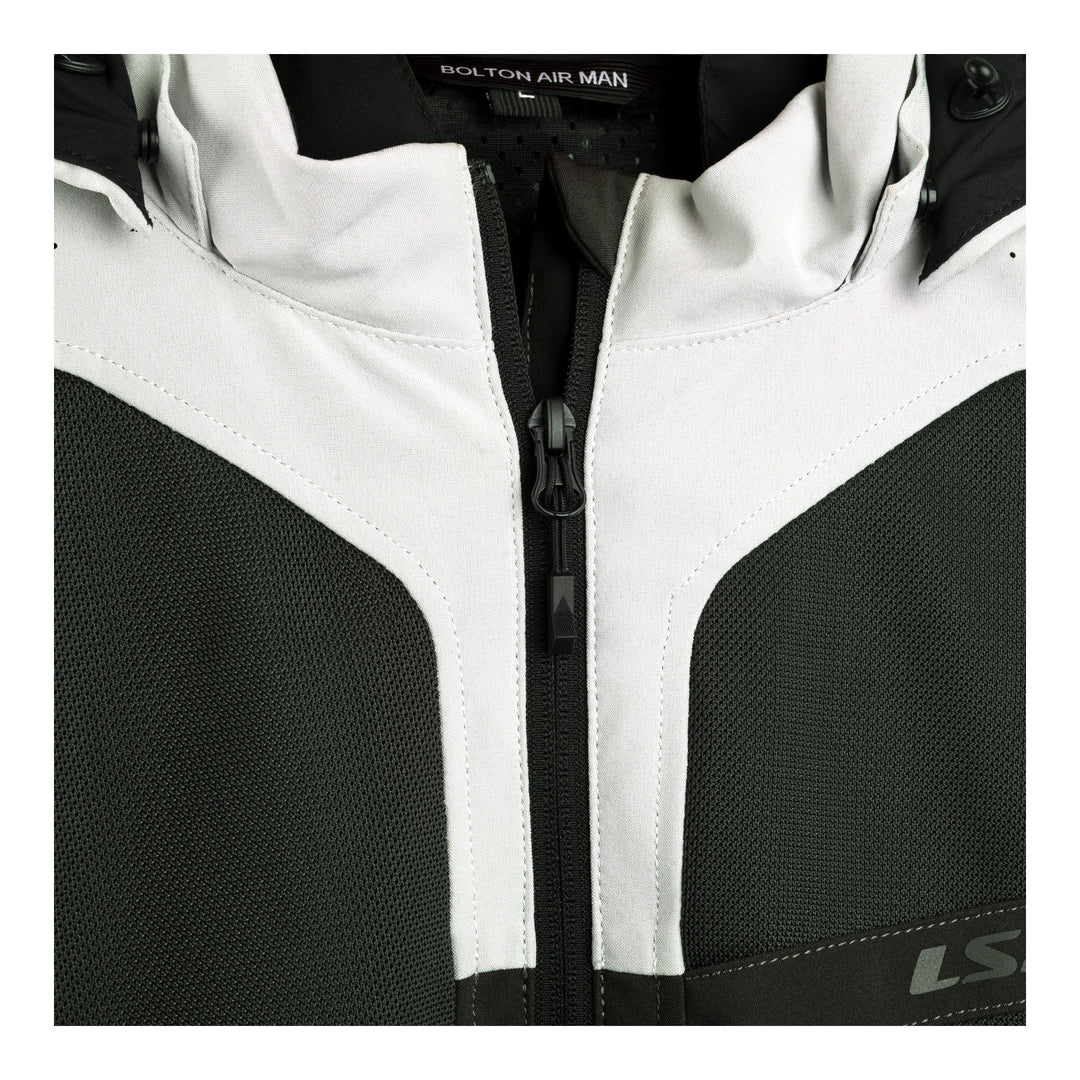 LS2 Bolton Air Man Jacket - Green / Grey