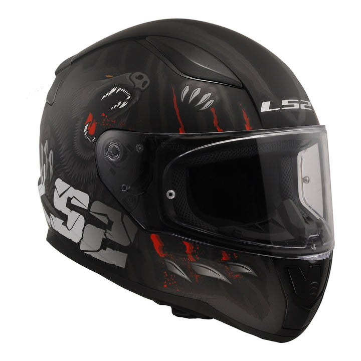 LS2 FF353 Rapid II Claw Helmets - Black 06