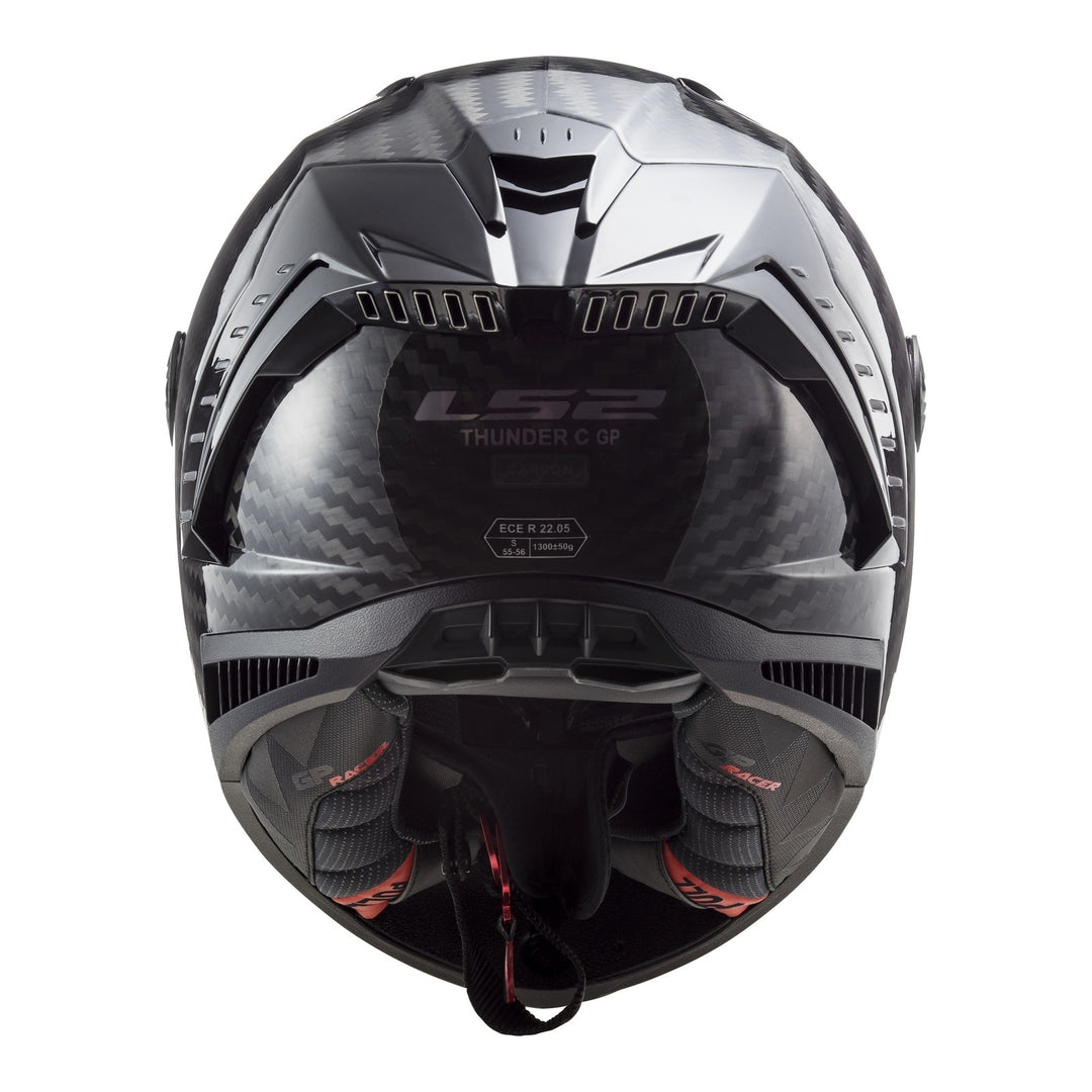 LS2 FF805C Thunder Carbon Helmets - Carbon 06