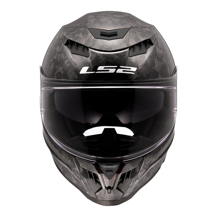 LS2 FF807 Dragon Forged Helmet - Gloss Carbon 06