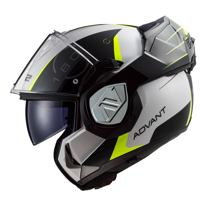 LS2 FF906 Advant Codex Helmet - White / Black 06