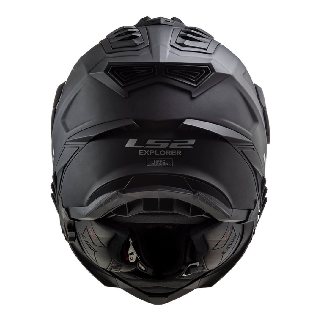 LS2 MX701 Explorer Solid  Helmet HPFC 06 - Matte Black
