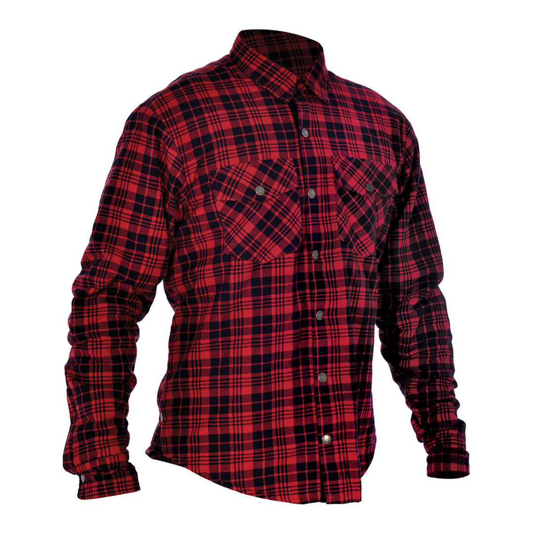 Oxford Kickback Shirt - Red / Black