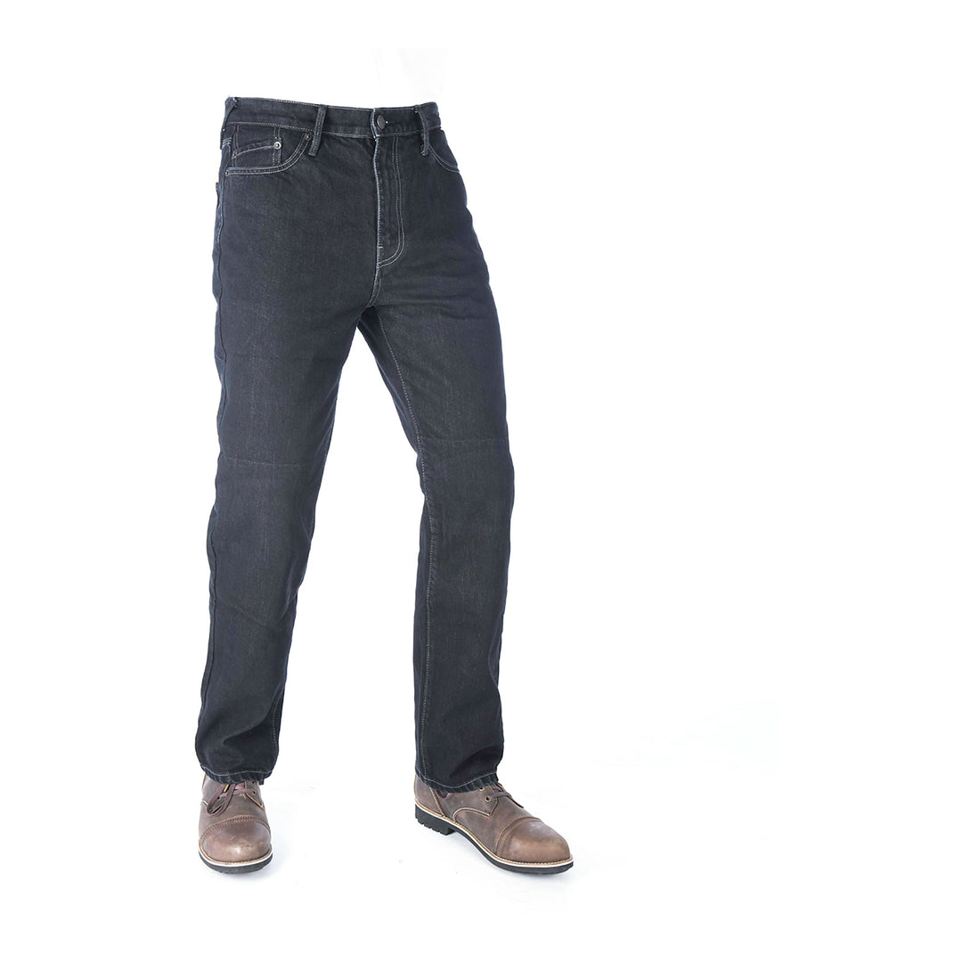 Oxford Original CE Armourlite Straight Jean - Black (Long)