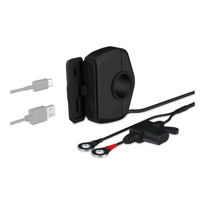 Oxford Slimline USB Type-A and Type-C 3.0 Amp Charging Kit