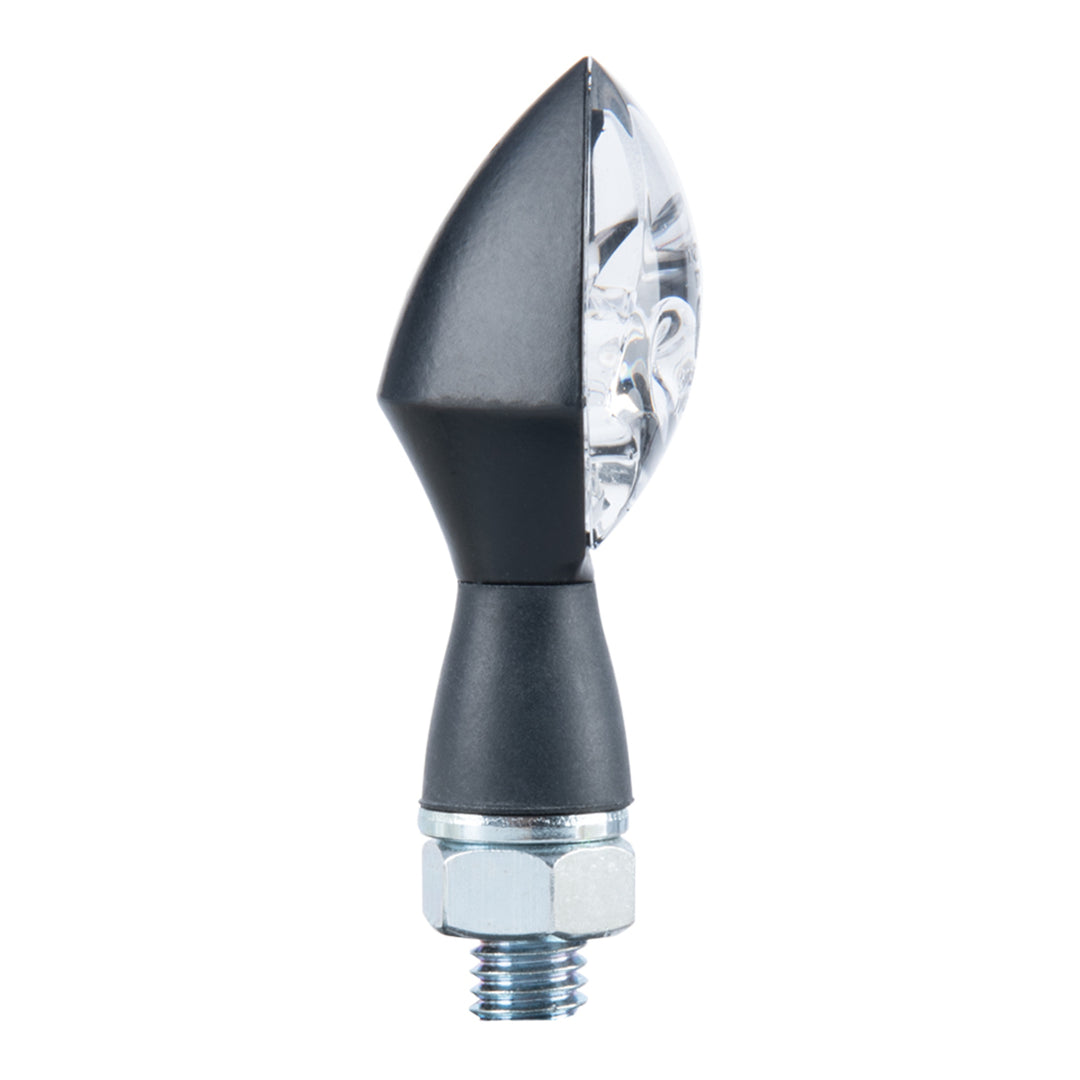 Oxford Nano Eyeshot Black LEDicator - Clear Lens