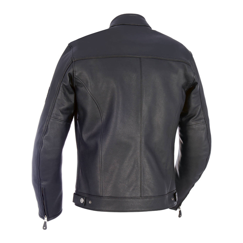 Oxford Walton Leather Jacket - Black