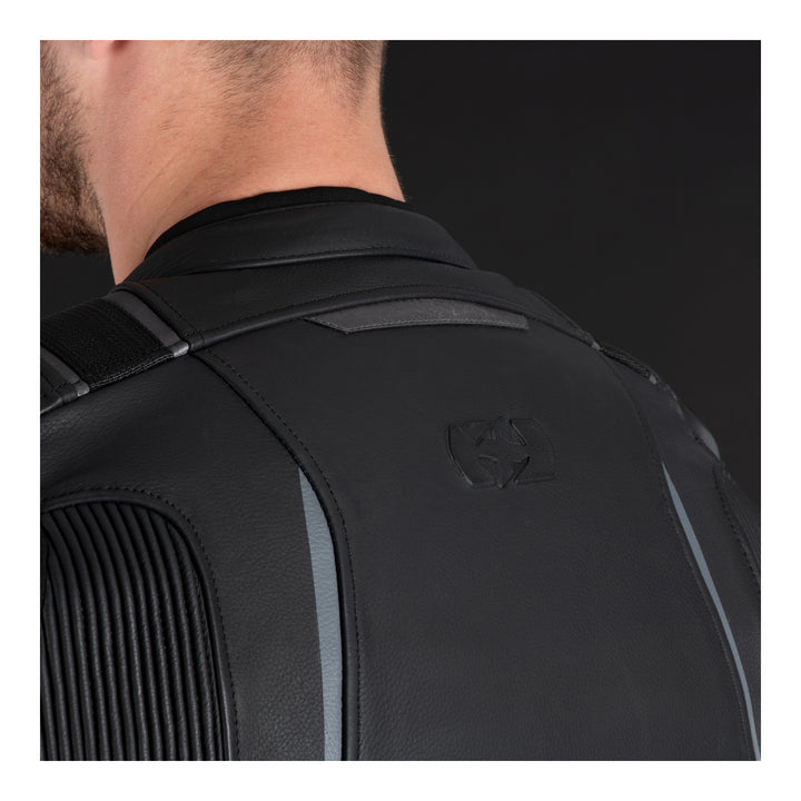 Oxford Cypher 1.0 Leather MS Jacket - Stealth Black