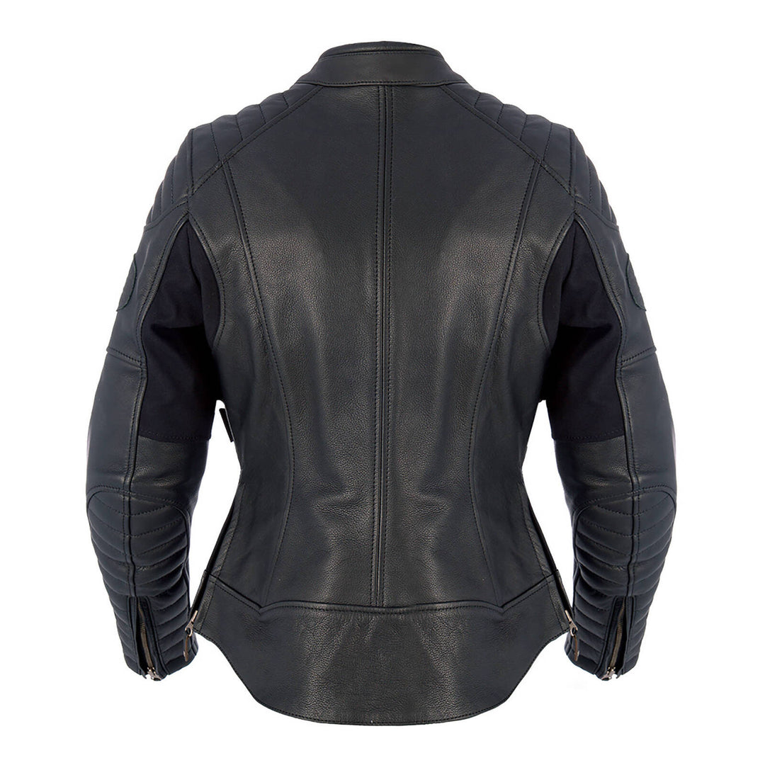 Oxford Ladies Beckley Leather Jacket - Black
