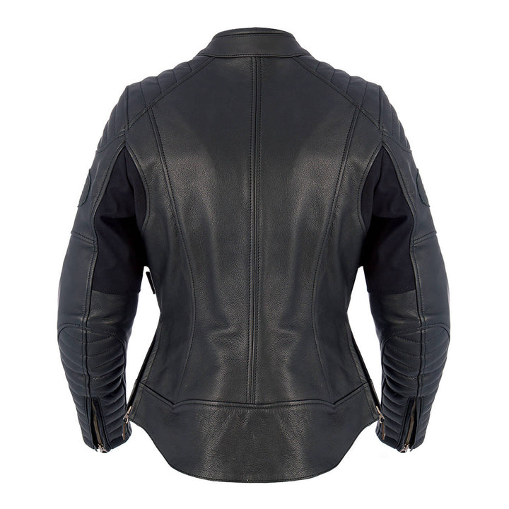 Oxford Ladies Beckley Leather Jacket - Black