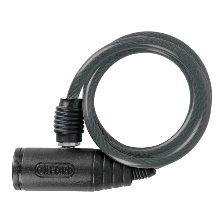 Oxford Bumper Cable Lock Smoke 6mm X 600mm