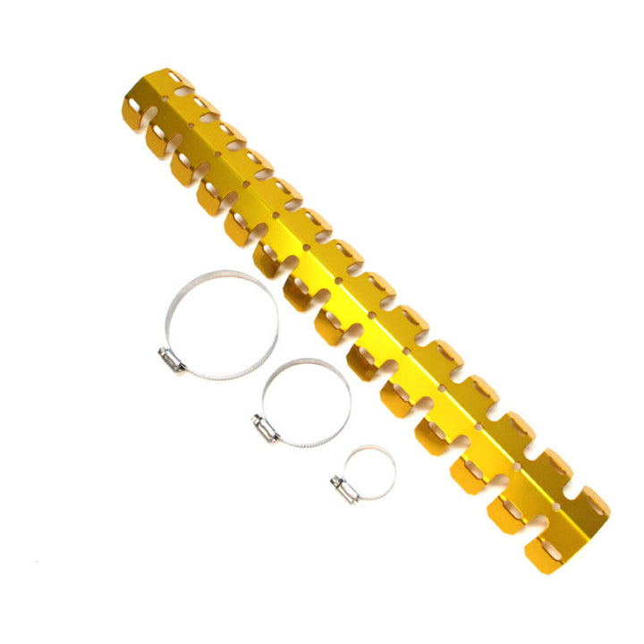 Whites Head Pipe Guard with Clamp - Gold