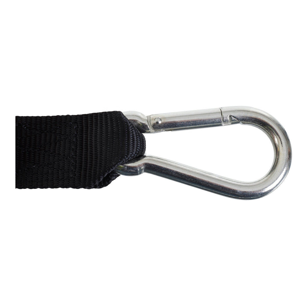 Whites Tie Downs 1 1/2in x 6ft - Black / Black