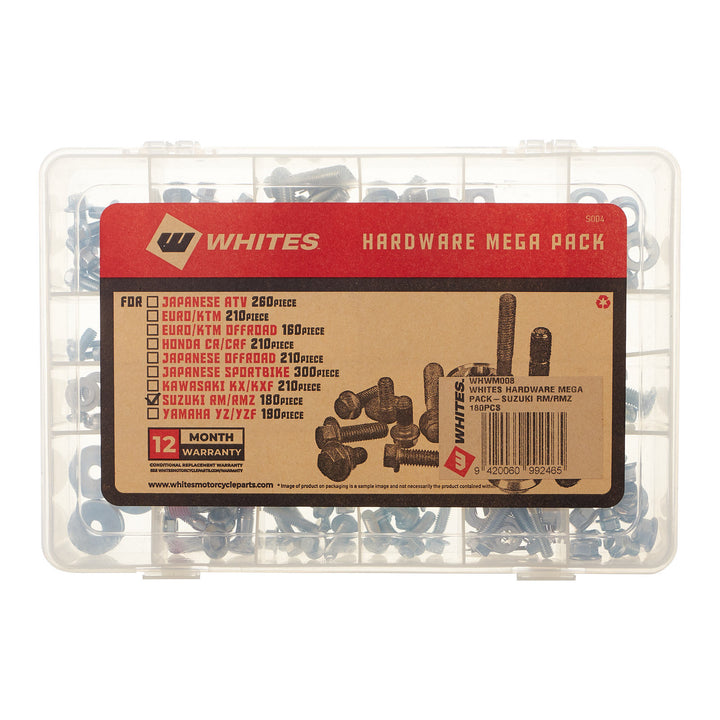 Whites Hardware Mega Pack - Suzuki RM/RMZ 180PCS