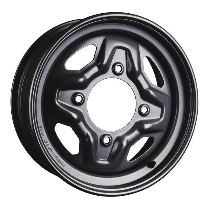 Whites ATV/UTV Steel Rim 14x6 Polaris Front 4/156 +40.2 - Black